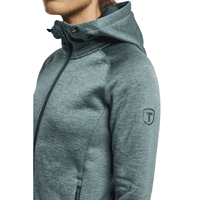 W's TXlite Hoodie Zip Dark Green - view: 2