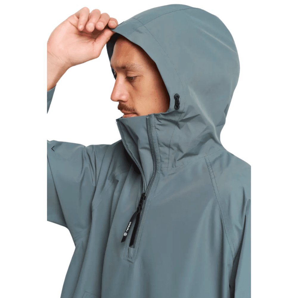 Drizzle Poncho Unisex Dark Green, view: 3