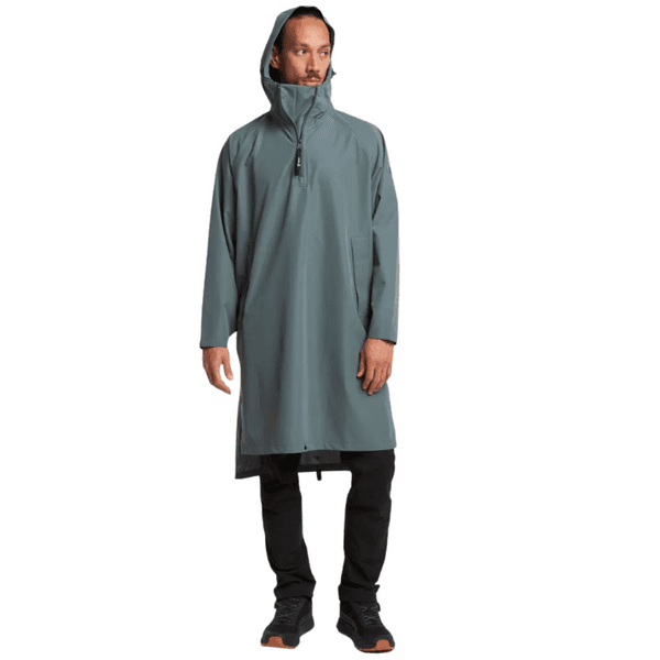 Drizzle Poncho Unisex Dark Green, view: 1