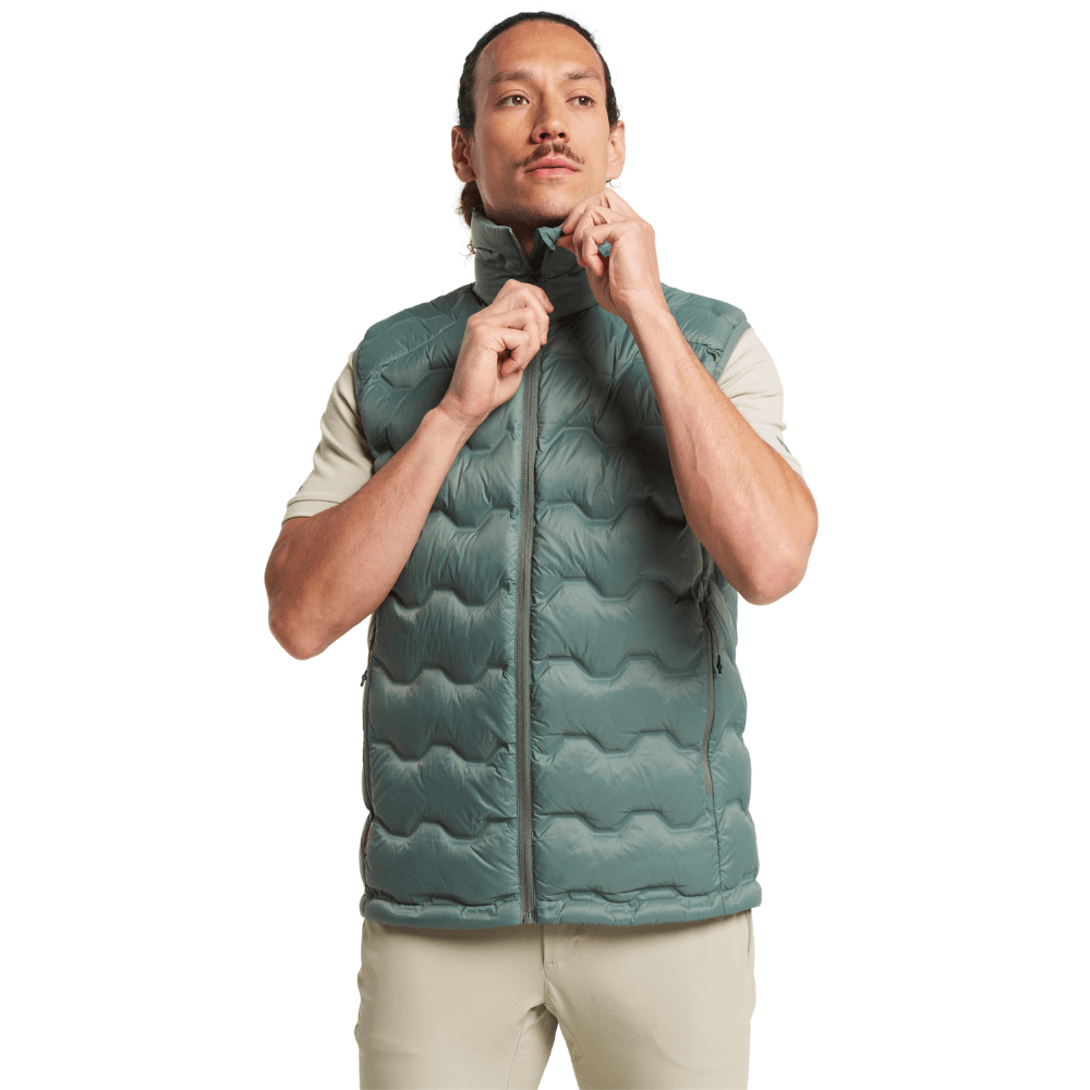 M's TXlite Shibui Down Vest Grey Green, view: 3