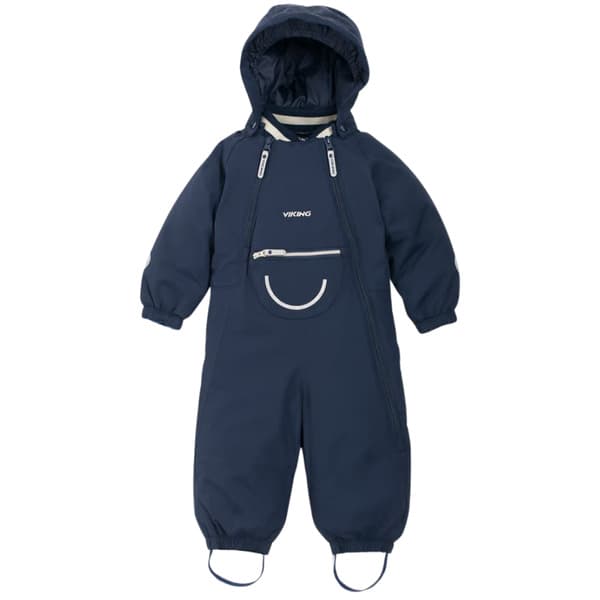Alv Winter Playsuit Kids Navy, view: 0