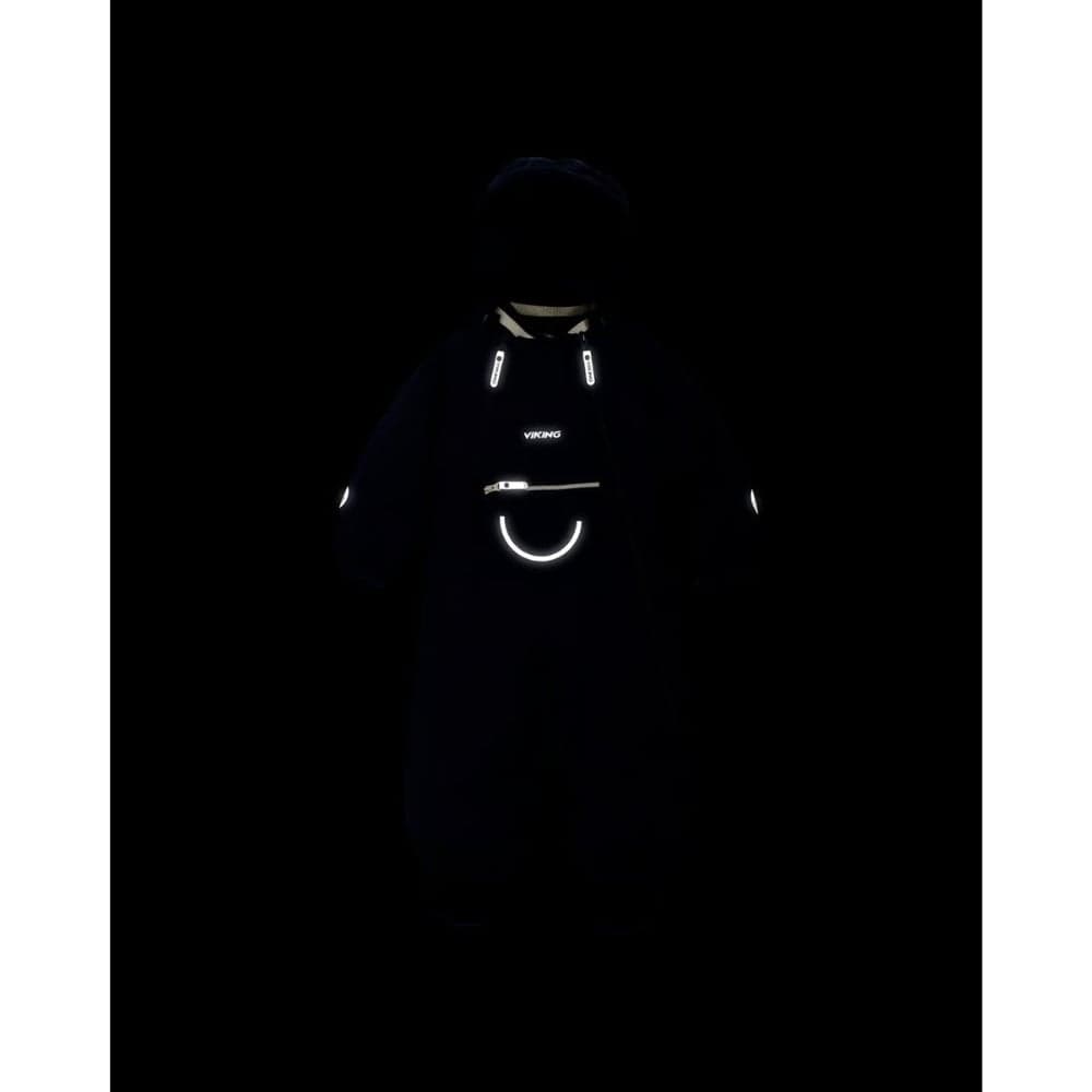 Alv Winter Playsuit Kids Navy, view: 2