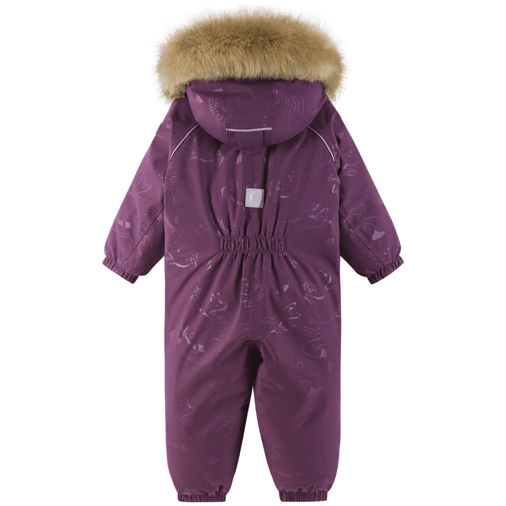ReimaTec Down Overall Aapua Kids Deep Purple, view: 1
