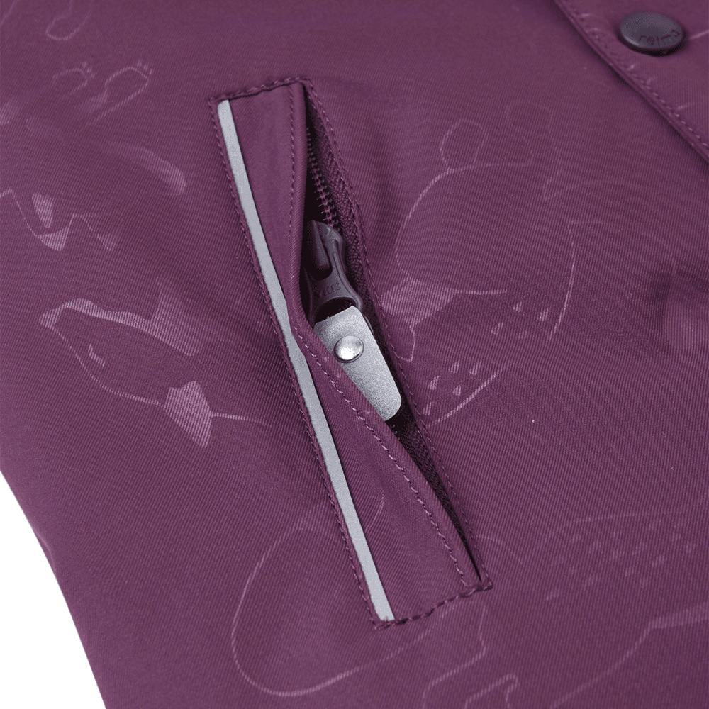 ReimaTec Down Overall Aapua Kids Deep Purple, view: 7