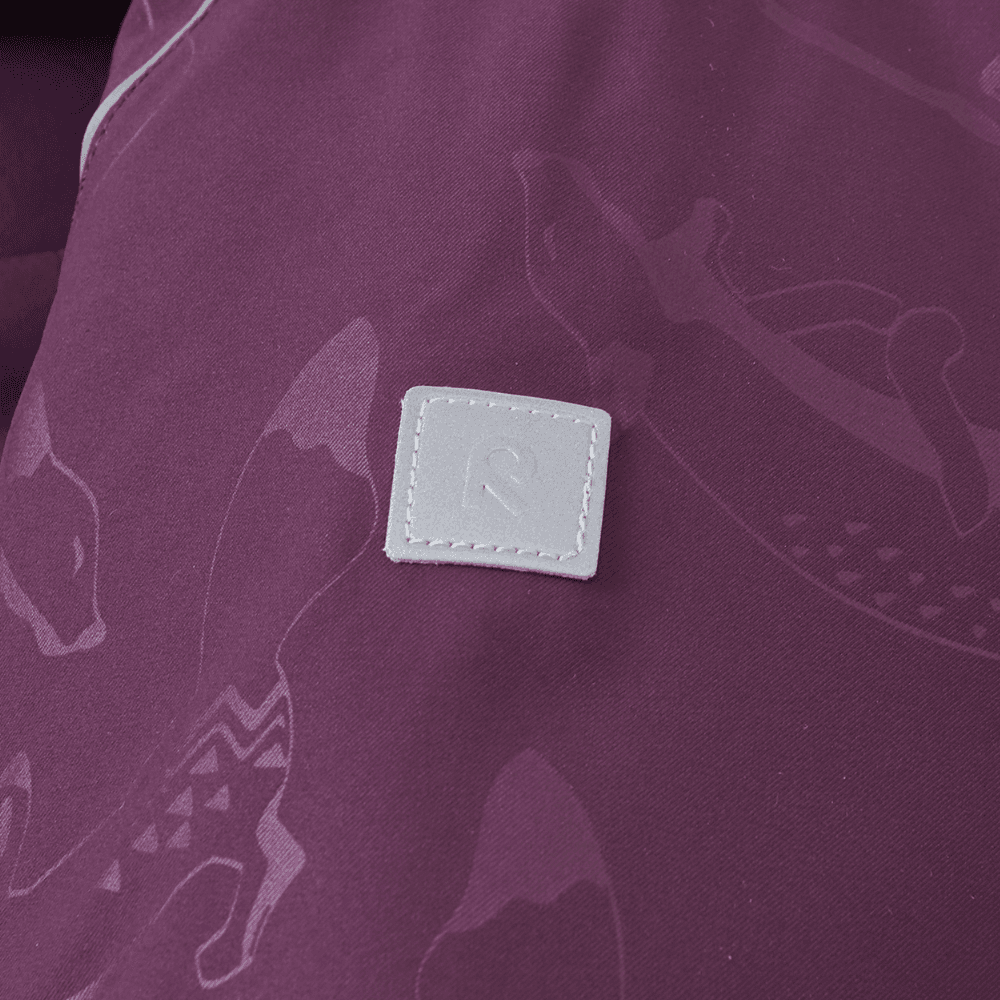 ReimaTec Down Overall Aapua Kids Deep Purple, view: 6