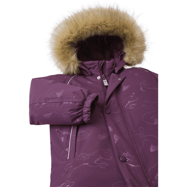 ReimaTec Down Overall Aapua Kids Deep Purple, view: 2