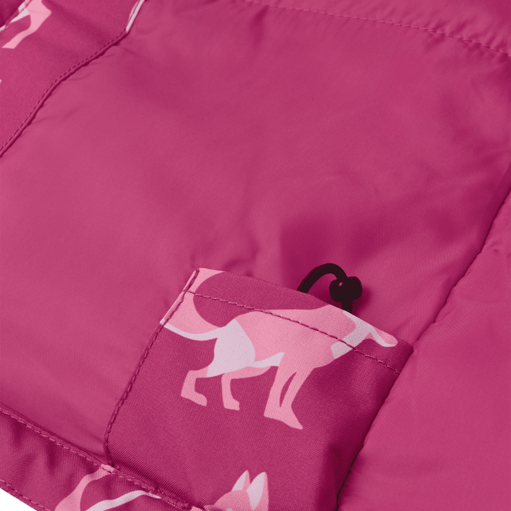 ReimaTec Winter Jacket Parkkila Kids Rosy Berry, view: 8