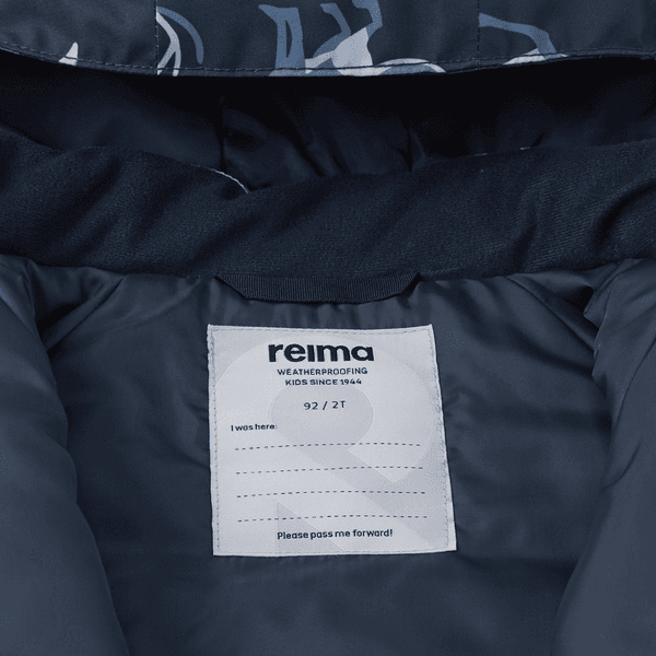 ReimaTec Winter Jacket Parkkila Kids Navy, view: 5