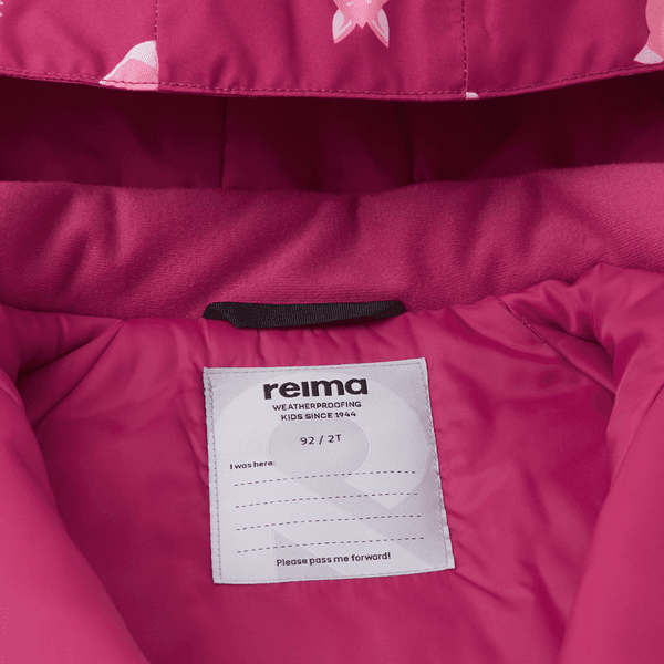ReimaTec Winter Jacket Parkkila Kids Rosy Berry, view: 5