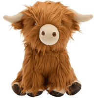 Dog Highland Cow Toy Brown/classic - view: 1