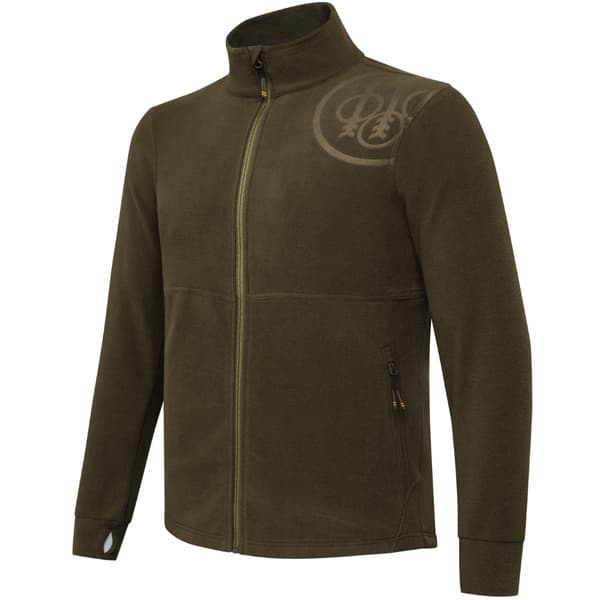 M's HP Logo Full Zip Green Moss, view: 0