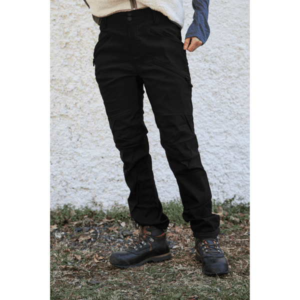 W's Kinlin Outdoor Pant Black Solid, view: 2