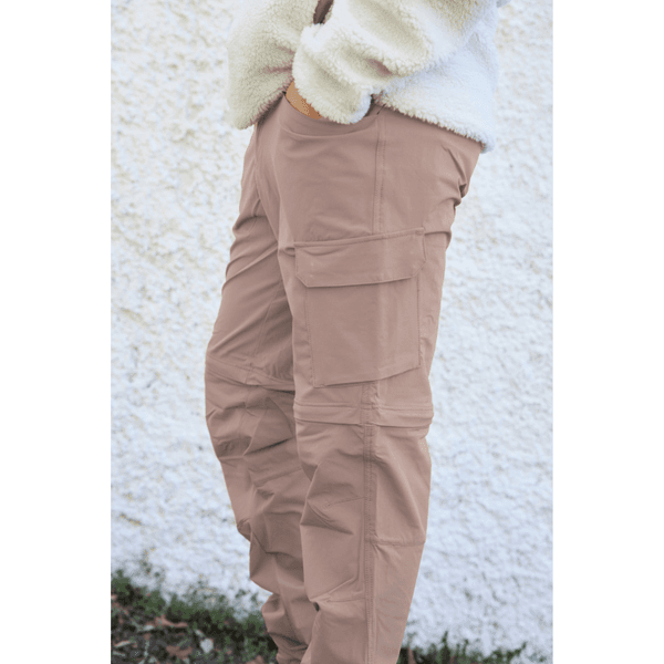 W's Gullfoss Zip-off housut Burlwood, view: 2