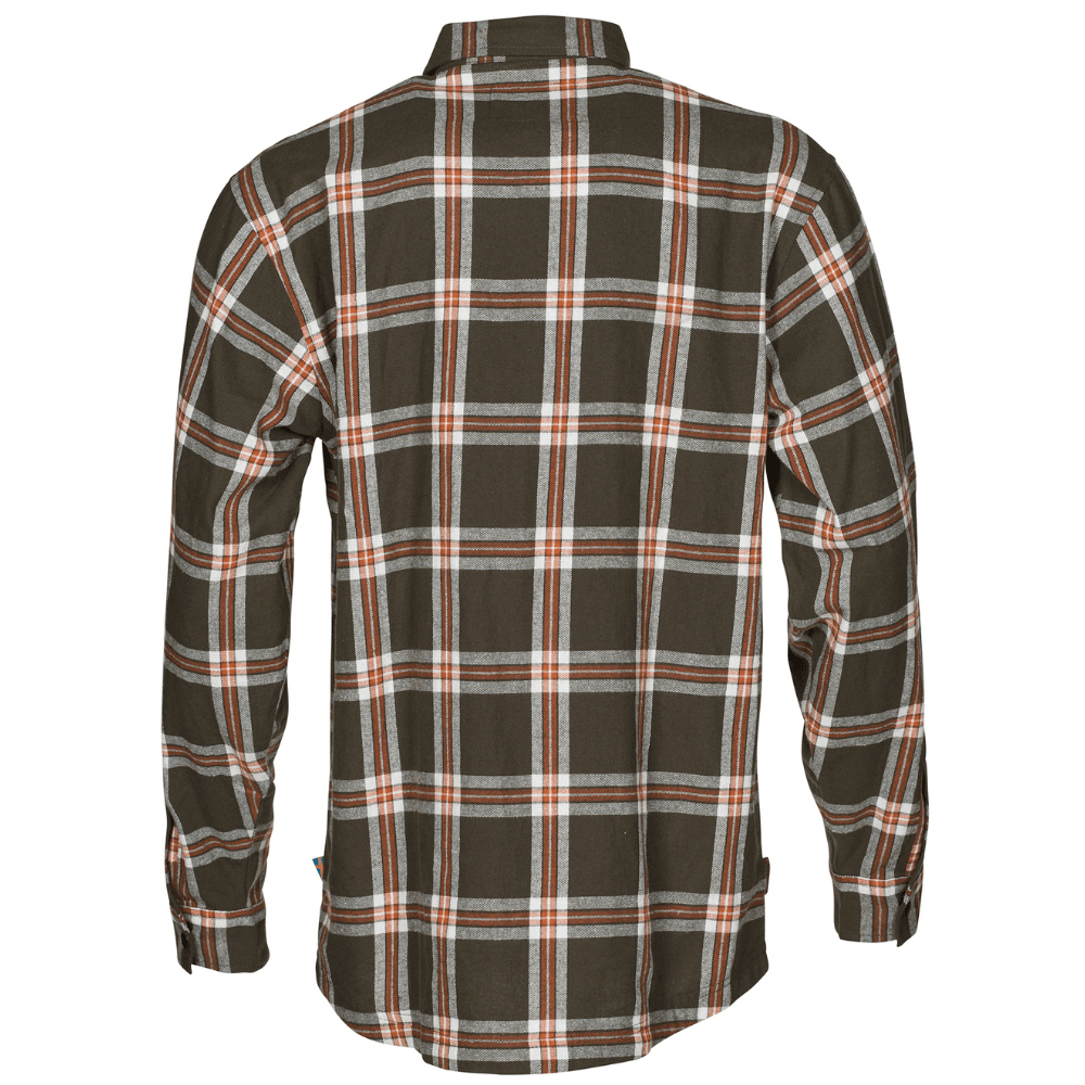 M's Crest Cotton Shirt Green, view: 2