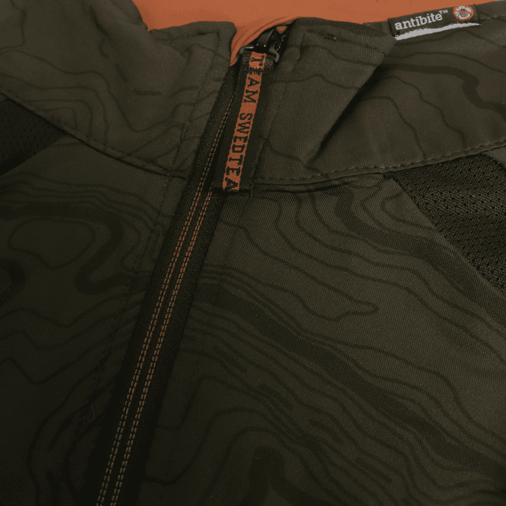 M's Alpha Antibite Sweater RE-ECO Printed Green, view: 3