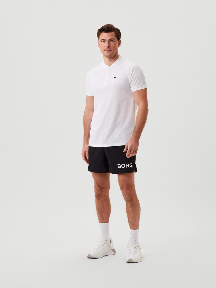 Ace Performance Zip Polo Brilliant White, view: 3