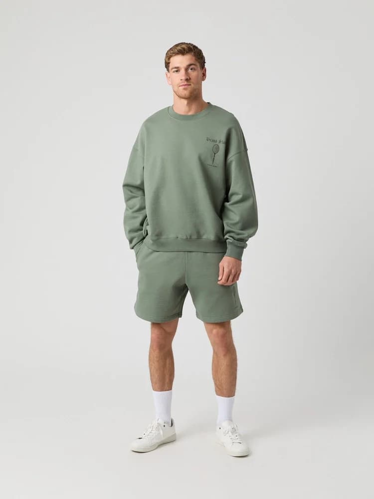 ACE OVERSIZED SHORTS Agave Green, view: 4