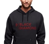 Stacked Logo Hoody Black Heather - view: 2