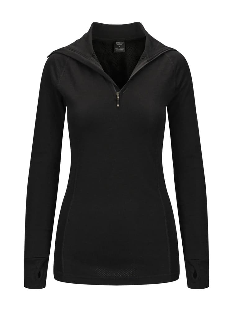 Lady Arctic Zip Polo Black, view: 4