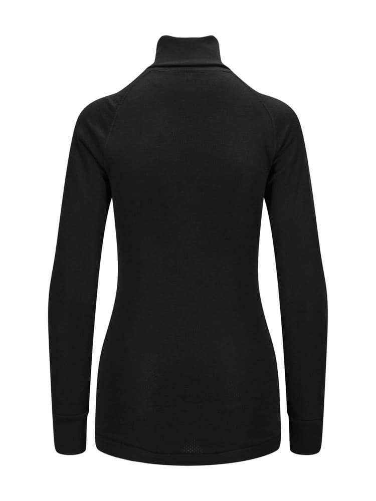 Lady Arctic Zip Polo Black, view: 2
