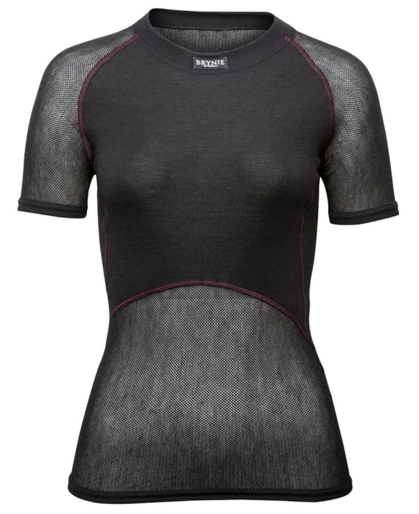 Wool Thermo Light T-Shirt W's Black, view: 0