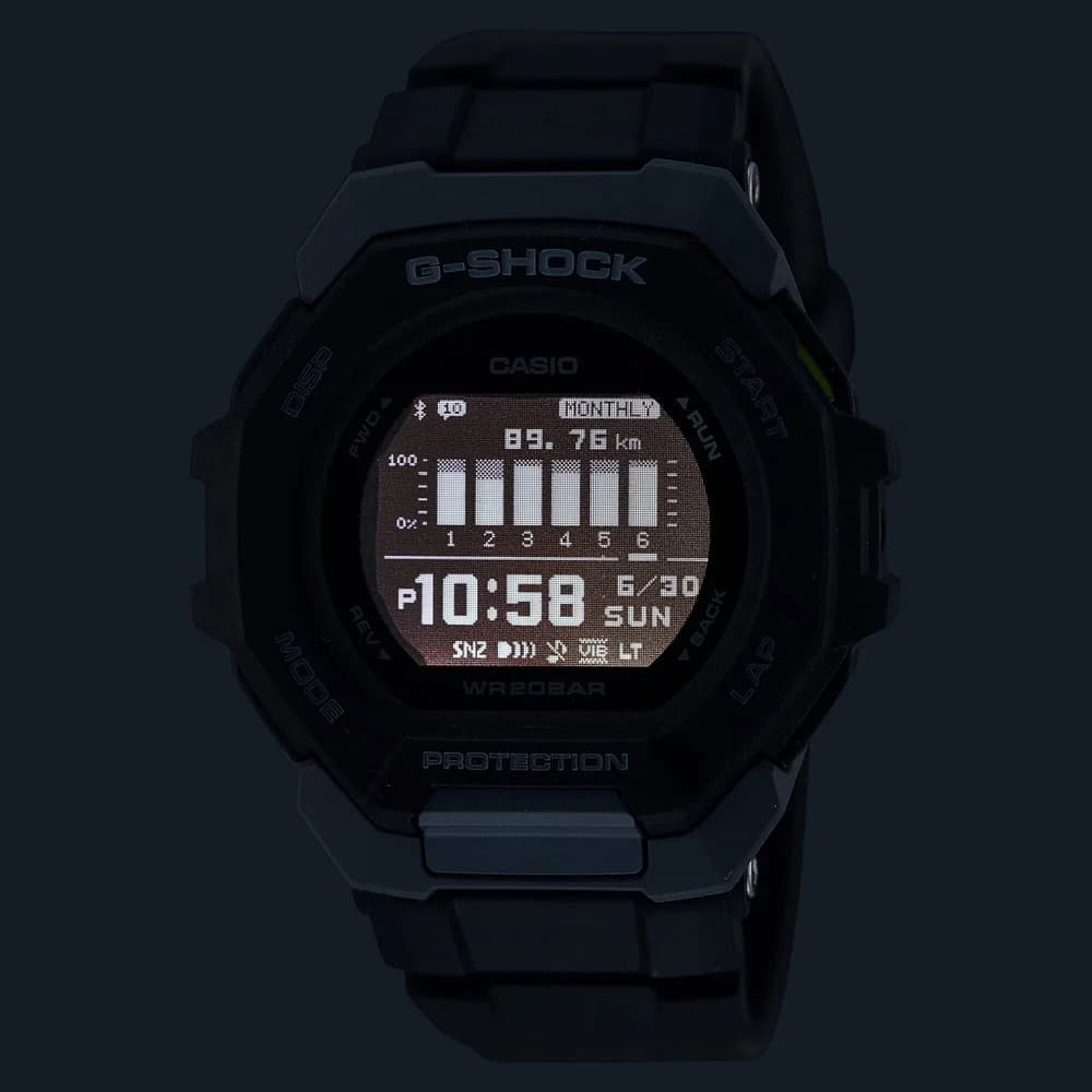 G-Shock GBD-300-1ER Black, view: 4