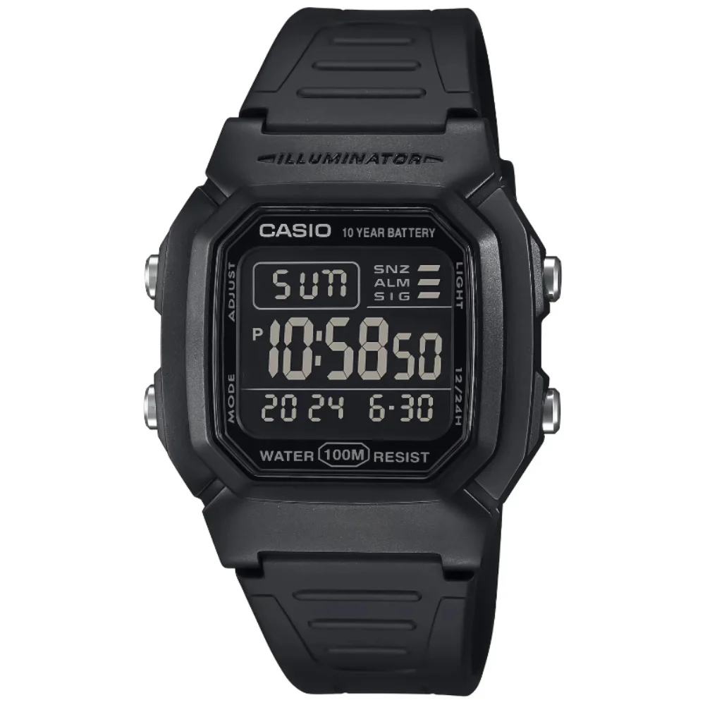 Casio Collection W-800H-1BVES Black, view: 2