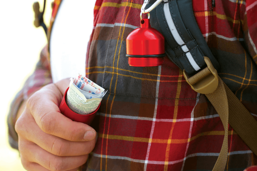 Aluminium Capsule XL Red, view: 3