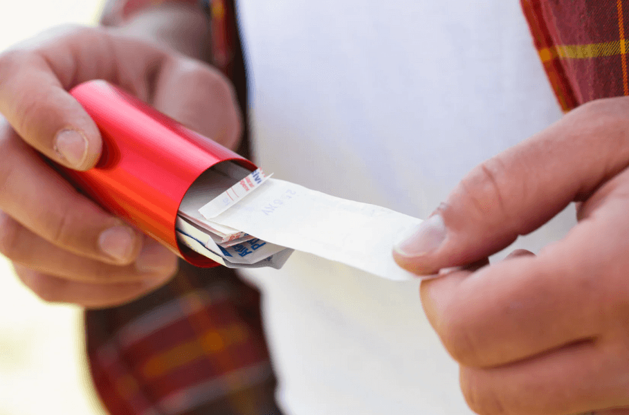 Aluminium Capsule XL Red, view: 2