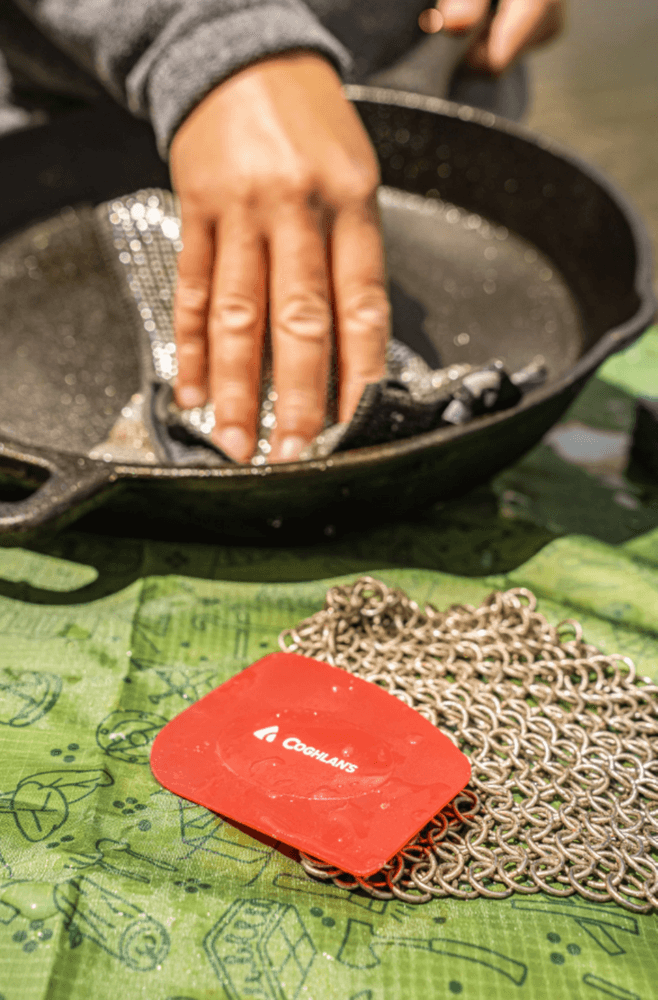 Cast Iron Cleaning Kit Stainless Steel, view: 1