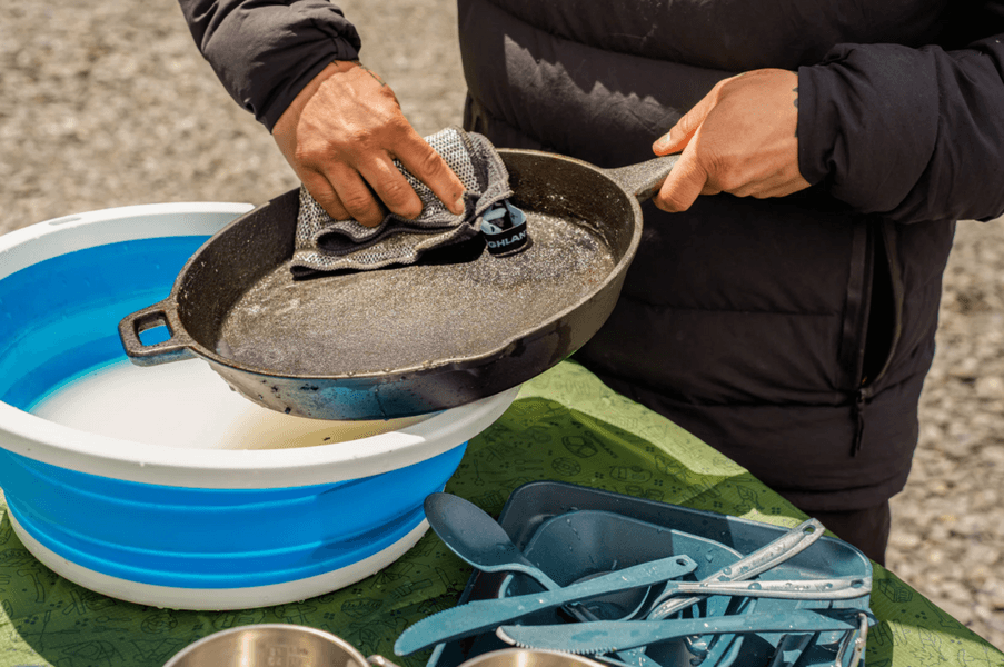 Cast Iron Cleaning Kit Stainless Steel, view: 3