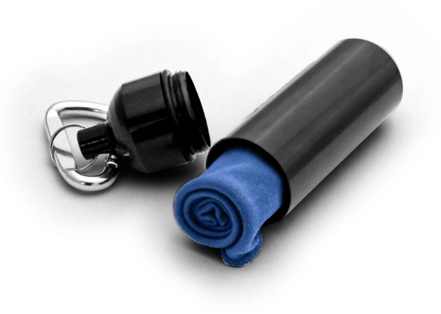 Aluminium Capsule M Black, view: 2