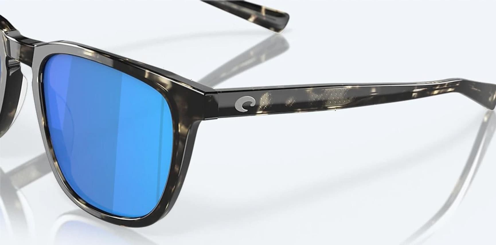 Sullivan Shiny Black Kelp Blue Mirror, view: 6