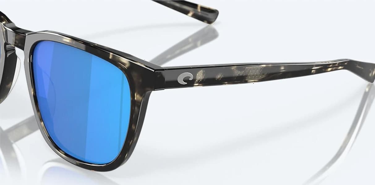 Sullivan Shiny Black Kelp Blue Mirror, view: 6