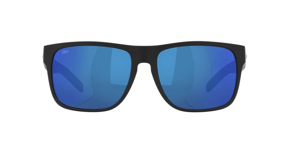 Spearo XL Matte Black Blue Mirror, view: 1