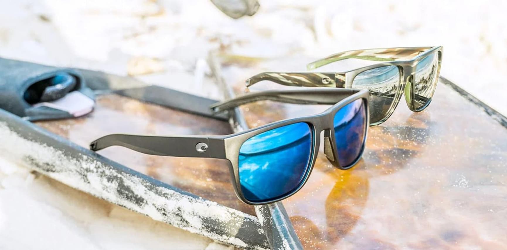 Spearo XL Matte Black Blue Mirror, view: 7