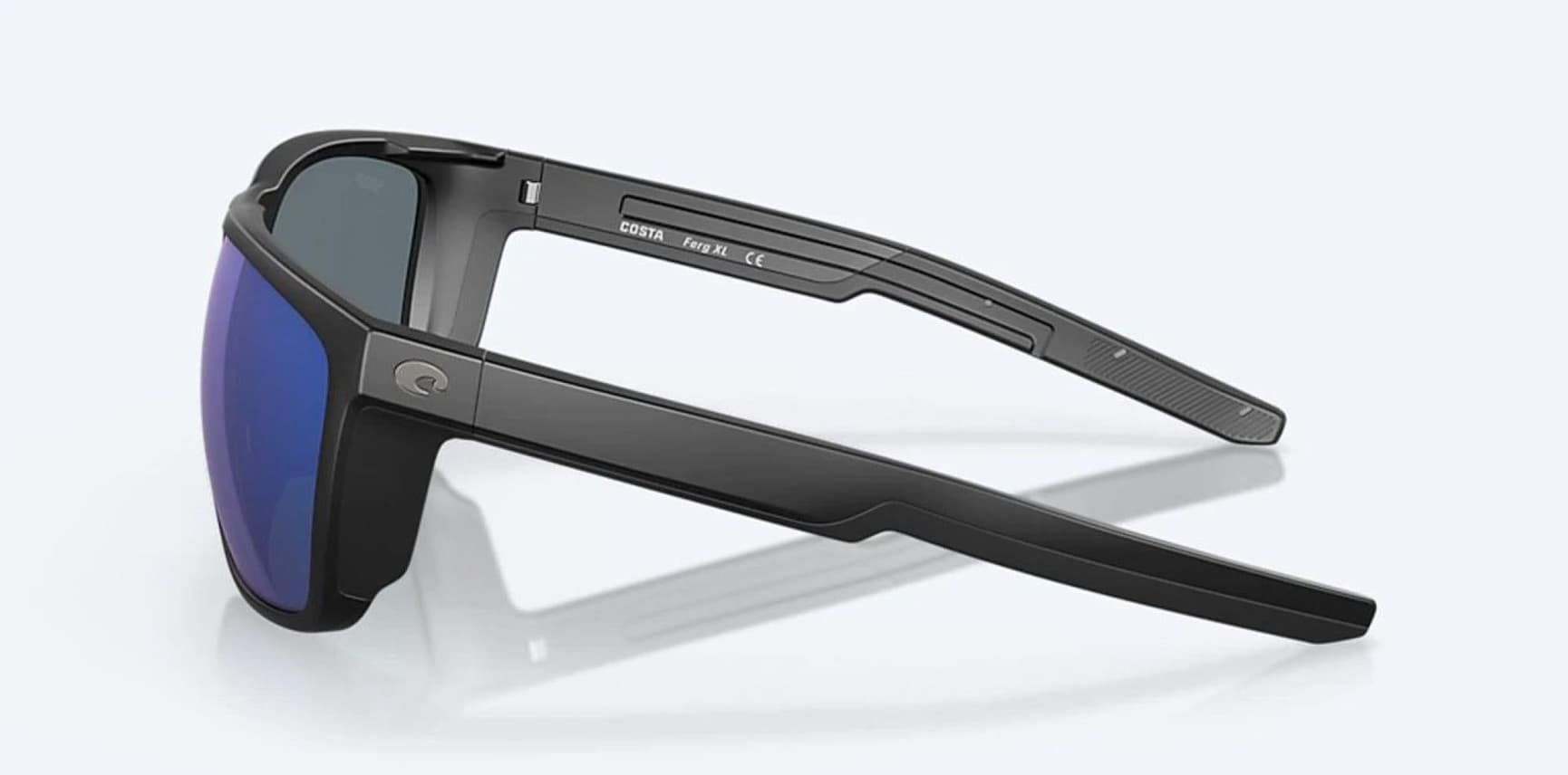 Ferg XL Green Mirror Matte Black Blue Mirror, view: 4