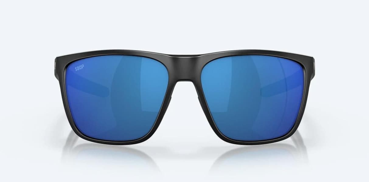 Ferg XL Green Mirror Matte Black Blue Mirror, view: 3