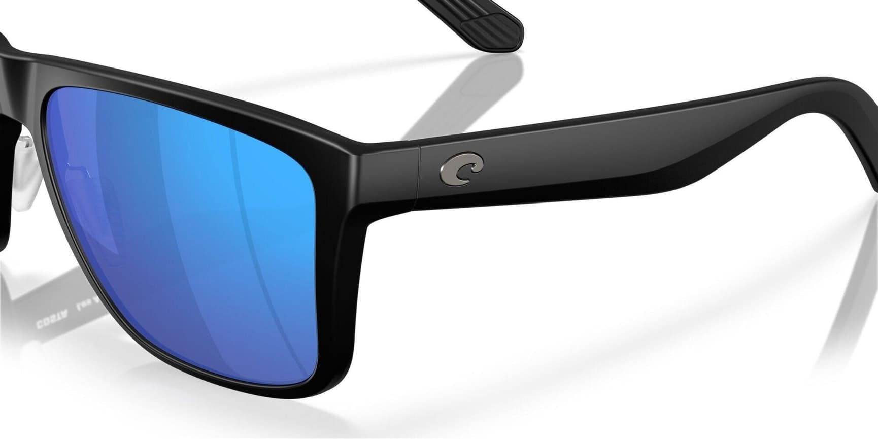 Los Alijos Matte Black Blue Mirror 580G, view: 5