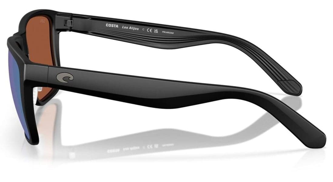 Los Alijos Matte Black Green Mirror 580G, view: 3