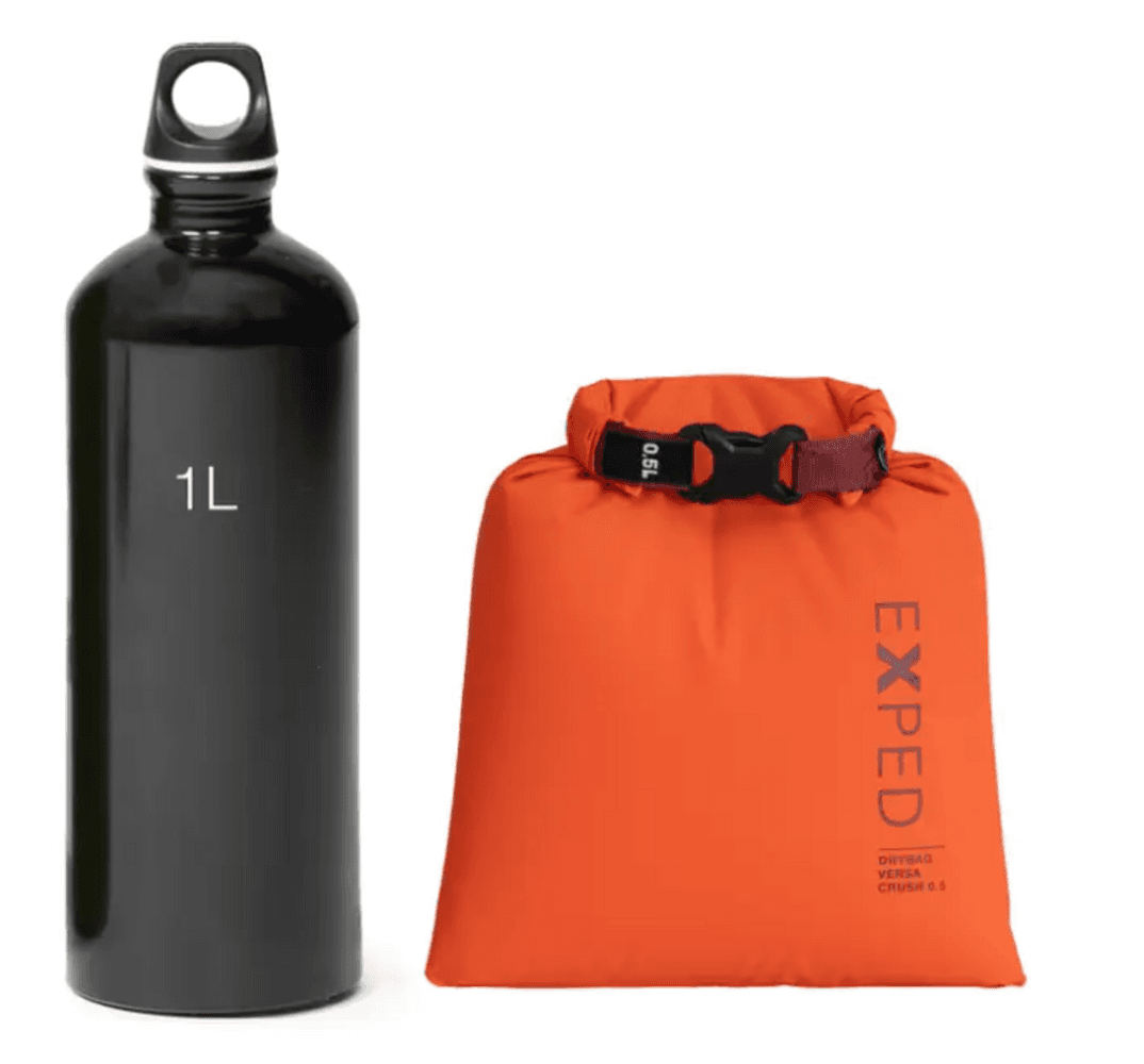 Exped Drybag Versa Crush flame 0.5L, view: 1
