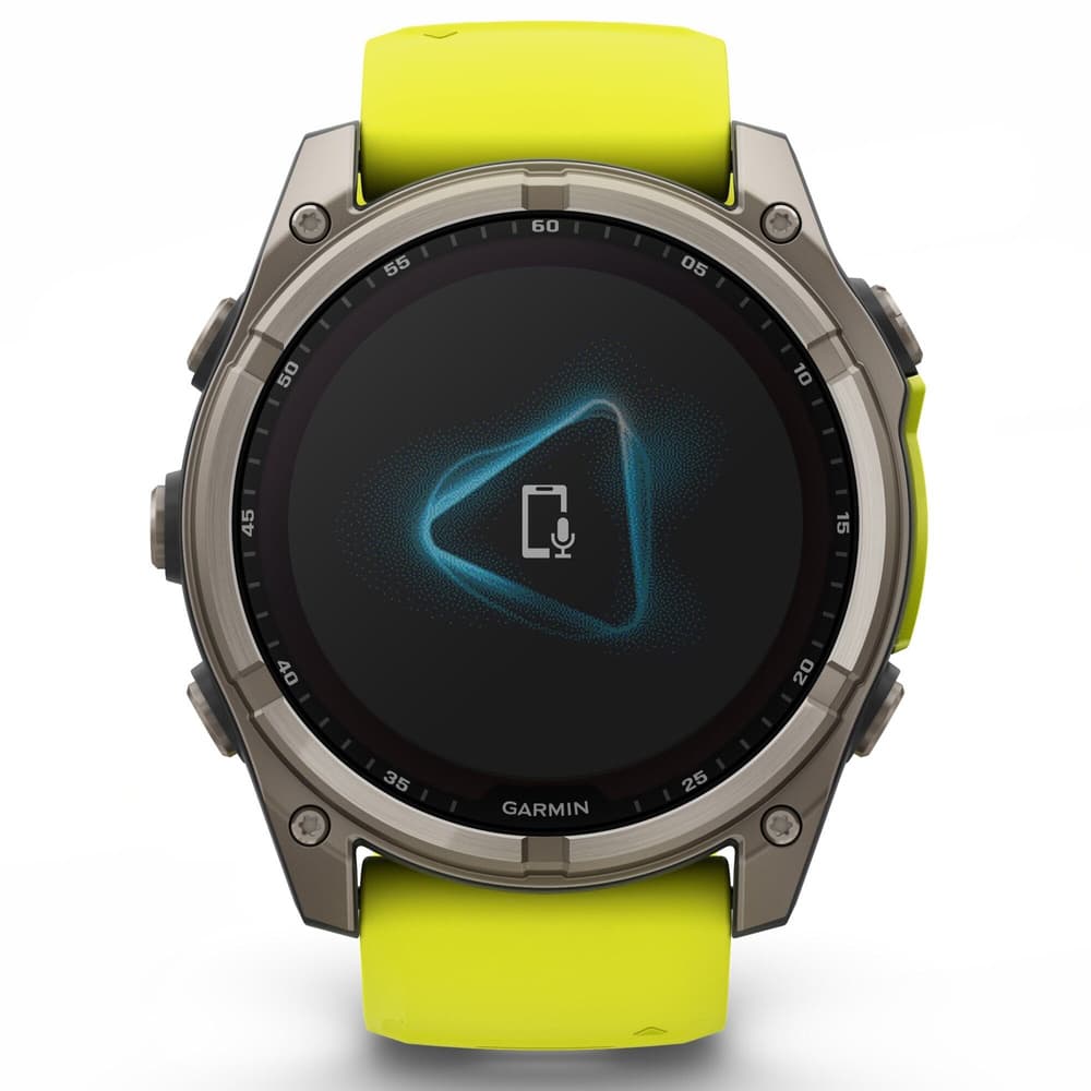 Fenix 8 SOLAR 51mm Sapphire Solar Bare Titanium / Graphite Amp Yellow, view: 2