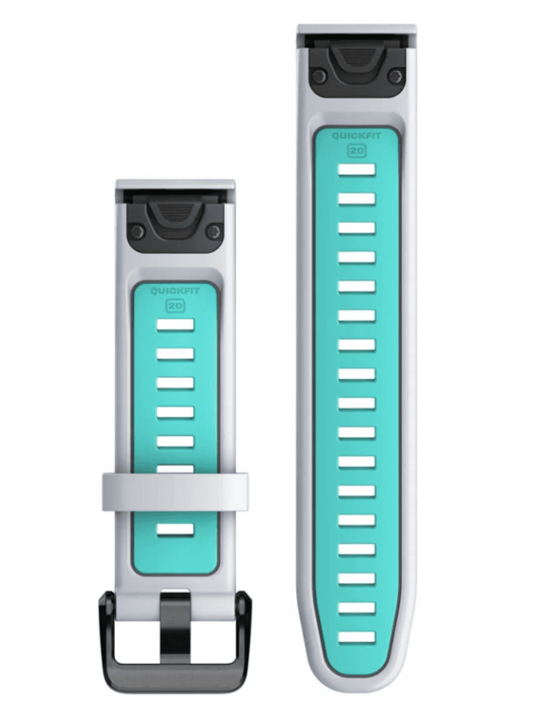 QuickFit 20 Silicone Whitestone/Akvamarin, view: 1