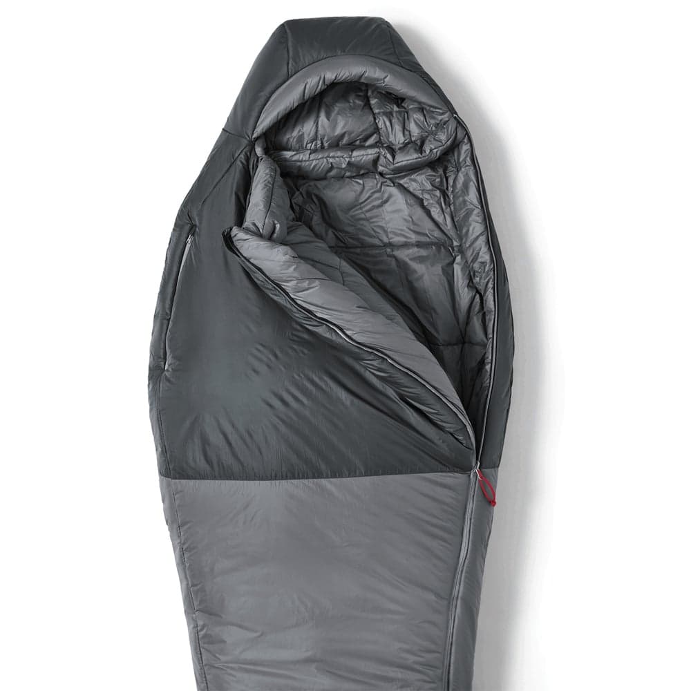 Pro Fiber -5 Sleeping Bag 185cm Smoky Grey / Ruby Red, view: 1