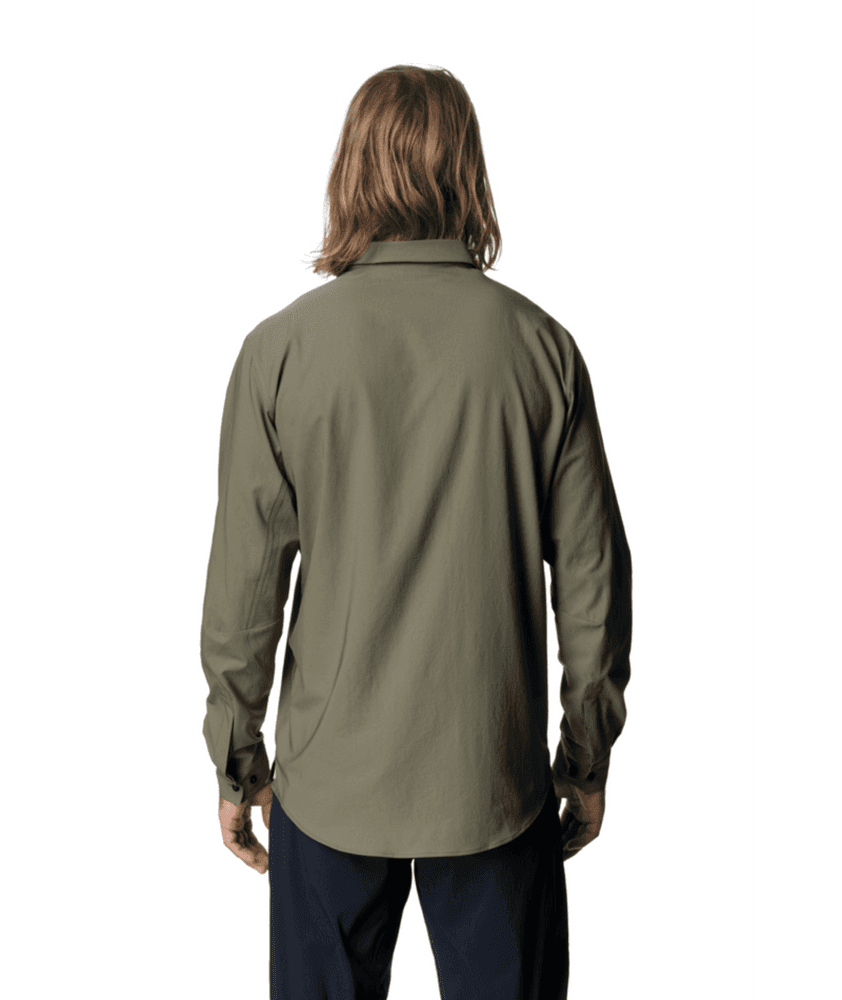 M's Longsleeve Shirt Sage Green, view: 1