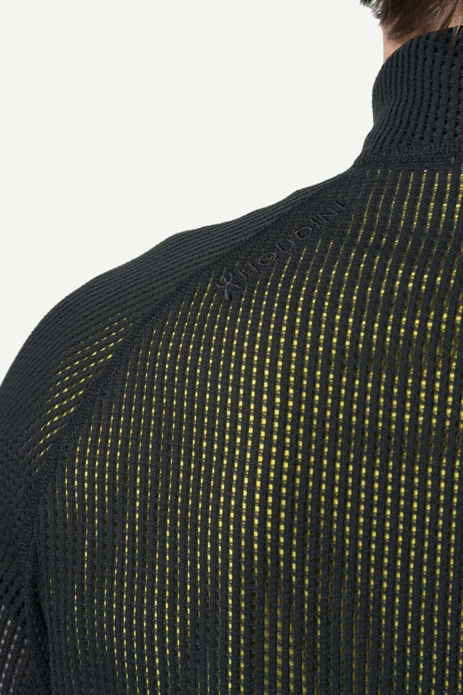 M's Pace Flow Half Zip True Black, view: 4