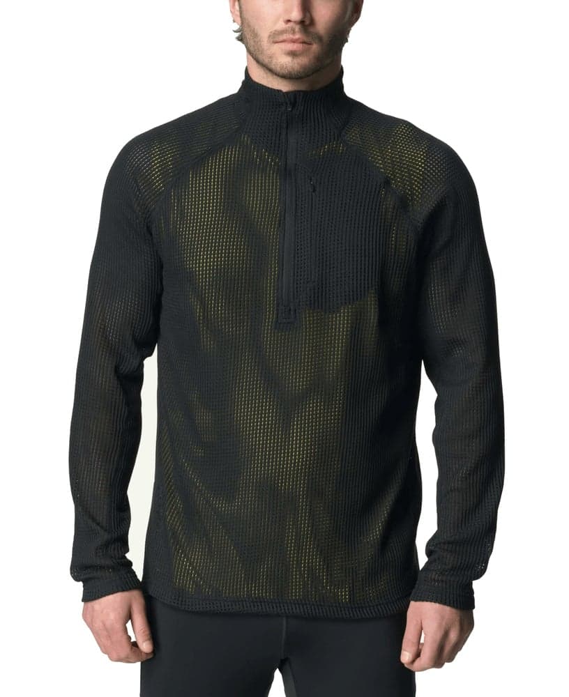 M's Pace Flow Half Zip True Black, view: 0