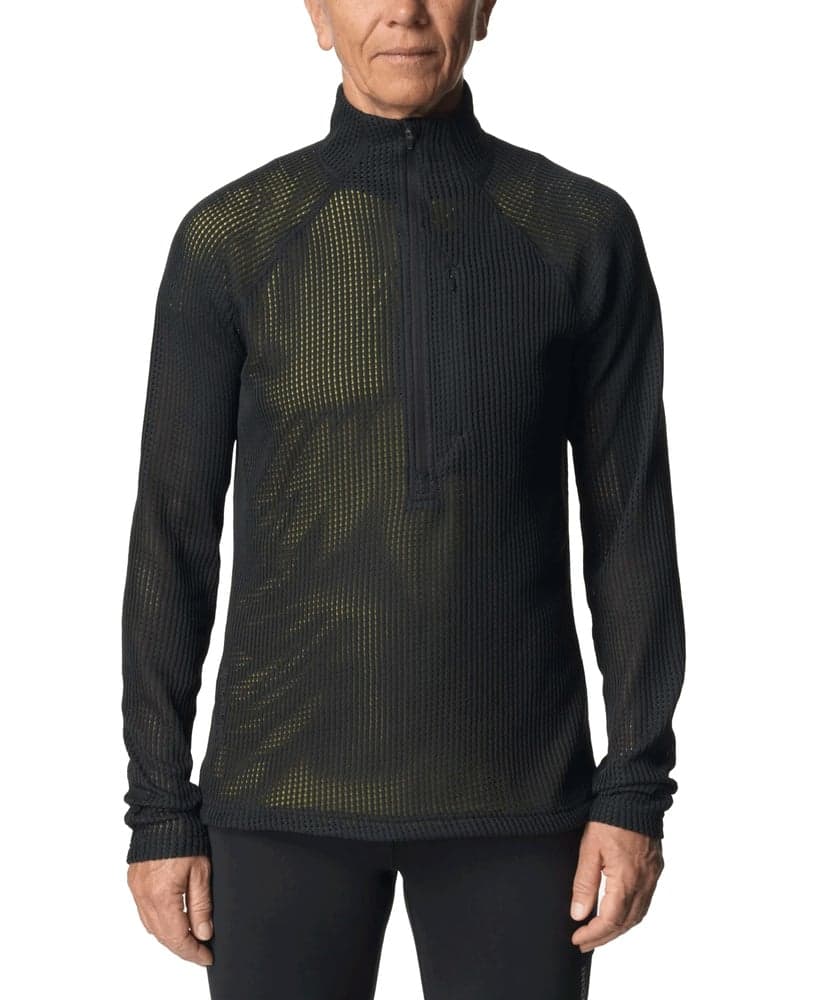 W's Pace Flow Half Zip True Black, view: 0