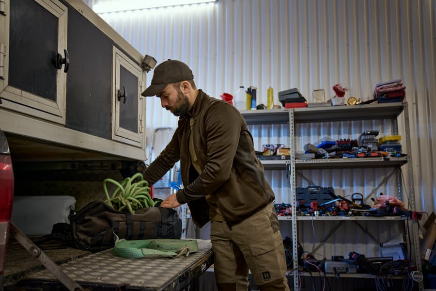 Härkila Scandinavian Willow green/Deep brown, view: 5