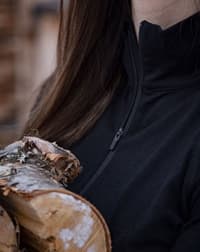 Gimmer Merino Lt Ws 1/2 Zip Black - view: 3